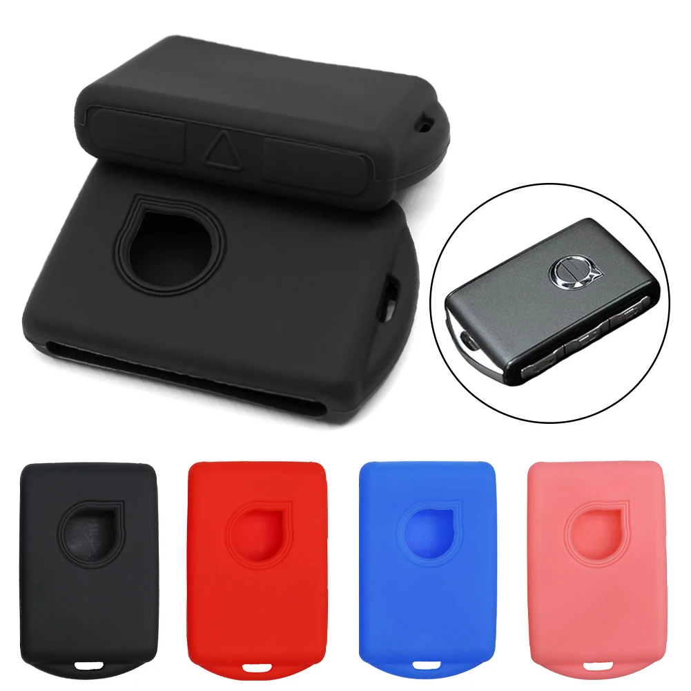 Soft Silicone Car Key Protective Shell and Accessory Cover
