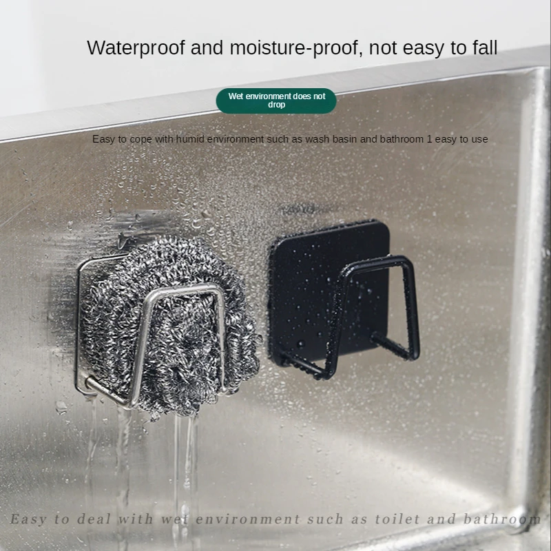 Cremagliera Di Drenaggio In Spugna In Acciaio Inossidabile, Copertura Per Lavello A Sfera In Filo D'Acciaio, Contenitore, Pentola Per Appendere A Pare