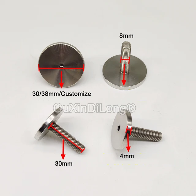 304 Stainless Steel Solid Screws Caps