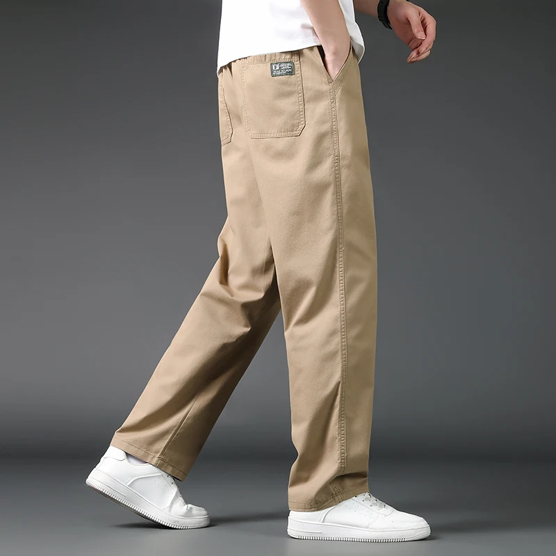 بنطلون رجالي واسع صيفي خفيف