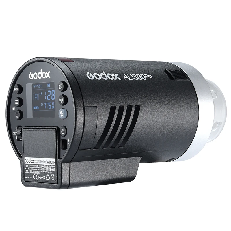 Godox AD300Pro Outdoor Flash Light 300Ws TTL 2.4G 1/8000 HSS with 2600mAh Battery for Canon Nikon Sony Fuji Olympus Pentax