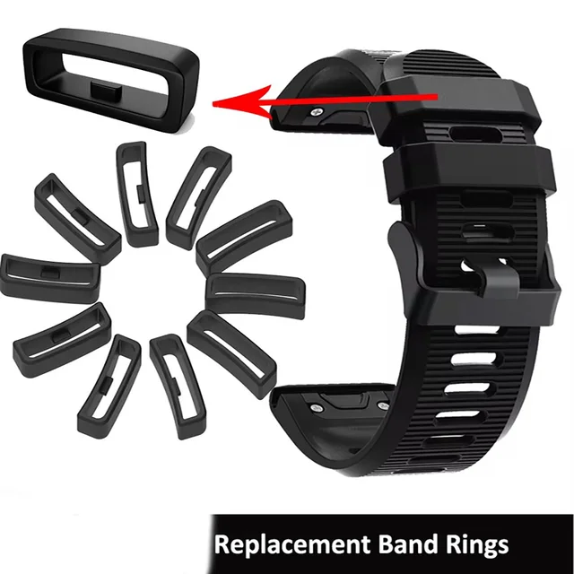 Garmin Fenix Garmin Watch Band Holder Replacement 22mm Silicone - Main Image