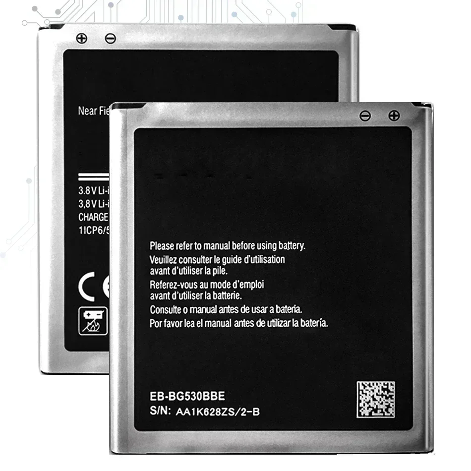 Eb-Bg530Cbe Eb-Bg531Bbe Batteria Del Telefono Per Samsung Galaxy Grand Prime J3 2016 J320F J2 Prime G5308W G530 G530H G531F J5 Bateria