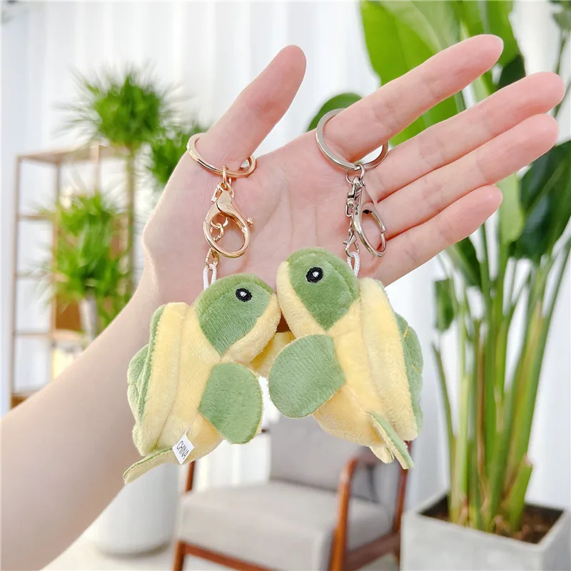 Plush Keychain,Key Chain,Plush Toy 1PC Sea Turtle Plush Toy Stuffed Animals Cute Small Keychains Pendant Kids Toys for Children Gifts Keychains