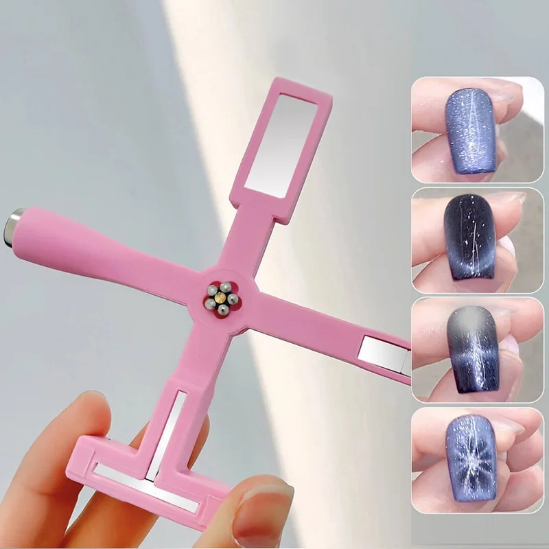 Multifunctional Strong Magnet Stick 3D Cat Eye Painting Nails Art Design Cat Eye UV Gel magnetic nail art tools magnetic nail pen magnetic nail tools nail care tools cat eye nail tool For Manicure Art Design Special Tools