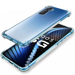 Durable Shockproof Silicone Smartphone Case for Vivo Y01 (Clear)