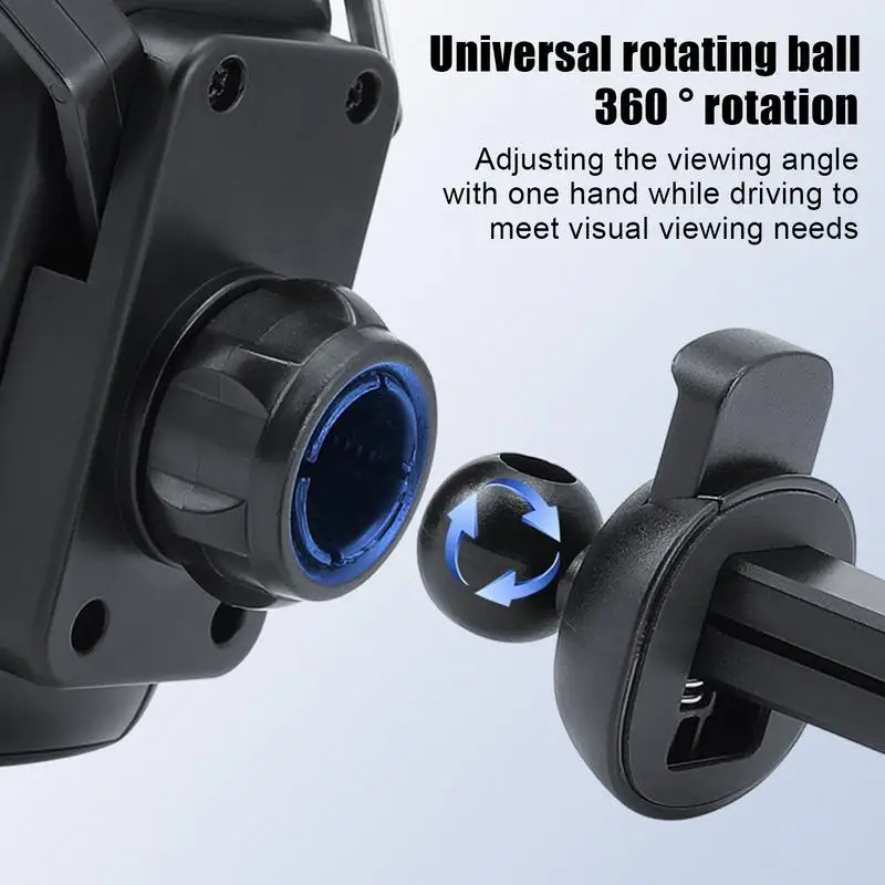 Racing Seat shape Car Phone Holder auto Air Vent mobile phone Clip 360 degree rotatable car cellphone rack for car interior