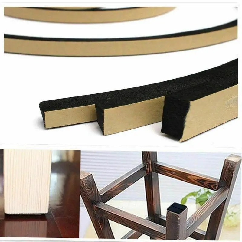 Door Seal Strip Sealing Strip Tape Window Seal Strip Sealing Tape Rubber Seal Strip Rubber Door Weatherstripping Door Weatherstripping Silicone Seal Strip Sealing Strip Rubber Gasket Panel 1pc Length10~2meters Black Rubber Self Adhesive Sponge Seal Strip Width 5~50mm Thick 1~10mm EVA Foam Anti-collision
