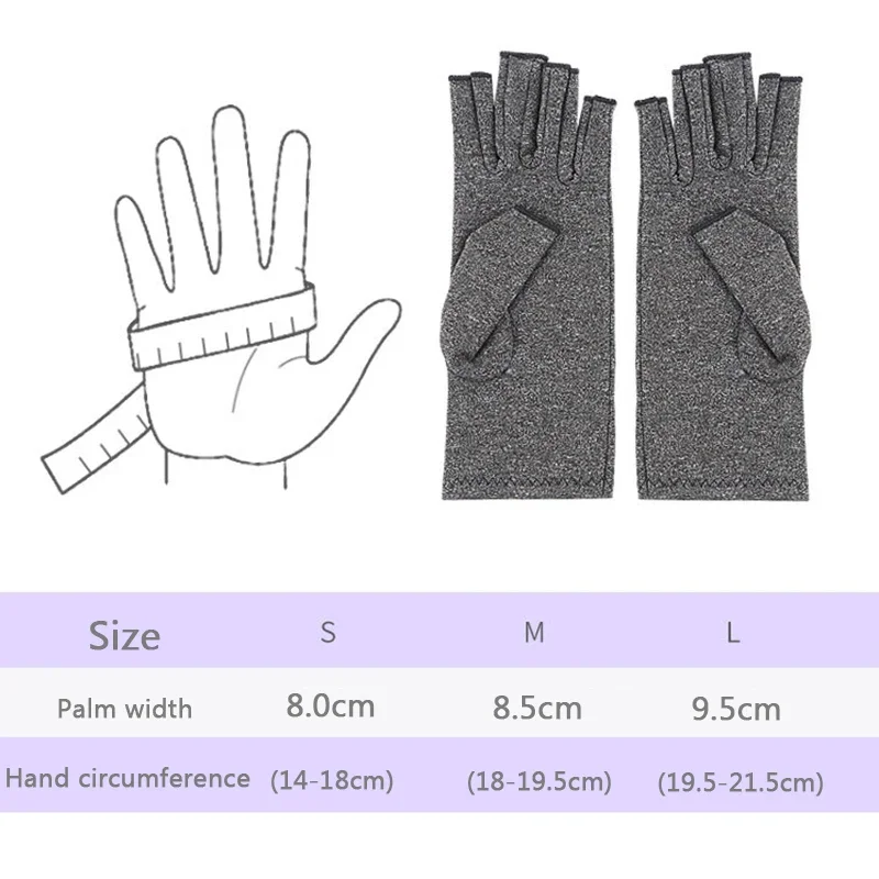 Winter Gloves 1 Pairs Arthritis Touch Screen Gloves Anti Arthritis Therapy Compression and Ache Pain Joint Relief