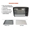 Electric Oven Multifunctional Household Toaster 800W 13L Double Layers Oven Durable Grill for Barbecue/Dried Fruit/Baking 3