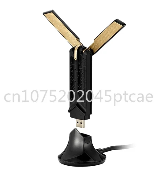 

USB-AX56 Dual Band AX1800 USB WiFi Adapter 1800Mbps 802.11ax Support MIMO/OFDMA USB 3.0 Wi-Fi Adapter with Included Cradle
