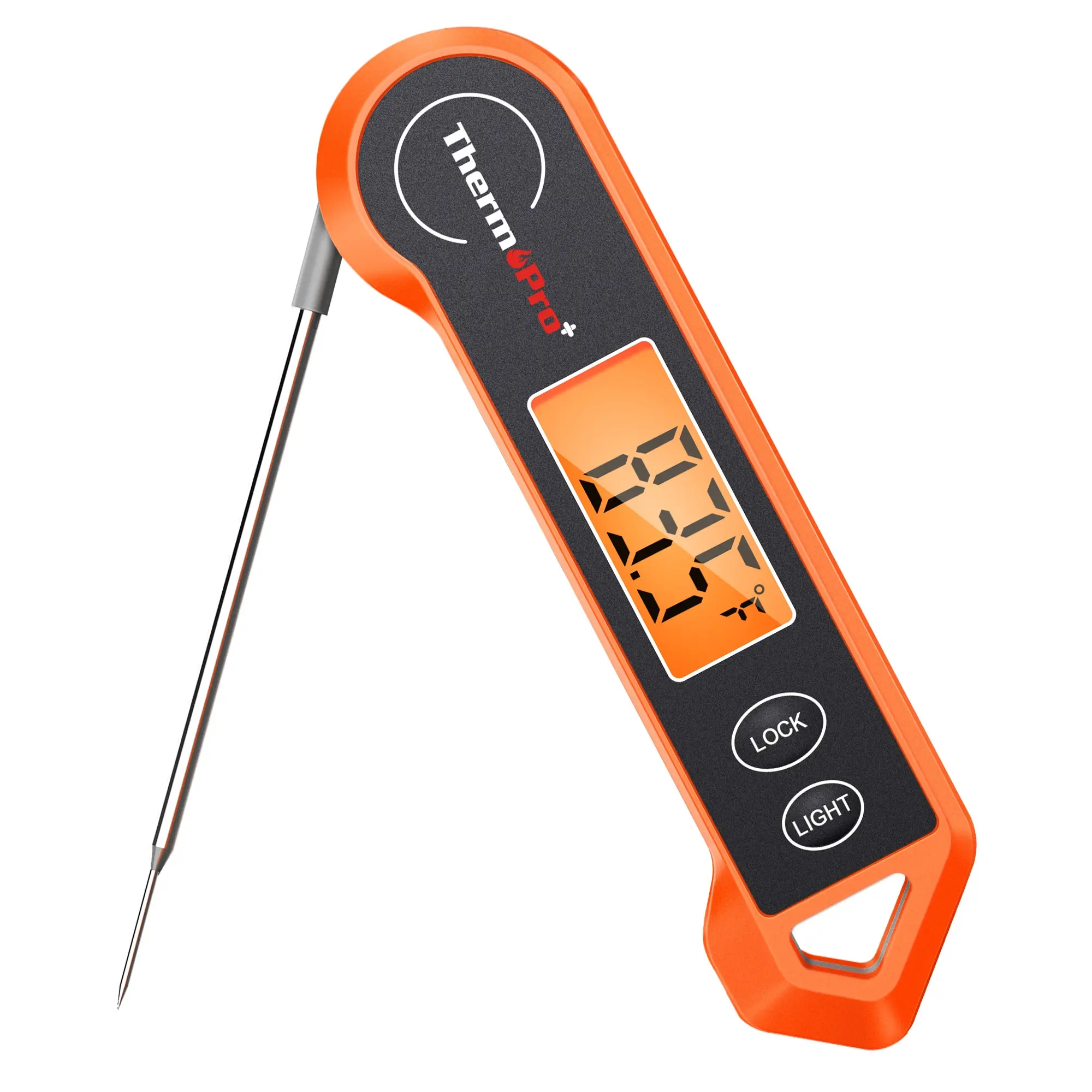 ThermoPro TP19H 디지털 LCD 화면, 즉석 독서 바비큐 고기 요리 온도계, 잠금 및 백라이트 기능