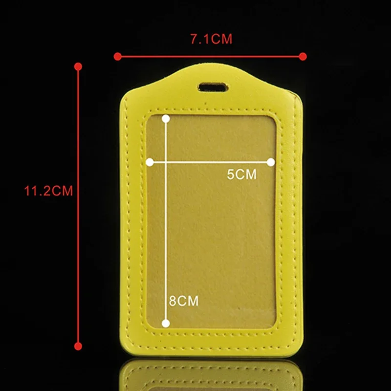 캔디 컬러 카드 홀더 보호 커버 케이스, 비즈니스 신용 카드 작업 ID 카드 배지 홀더, 사무용품, 신제품
