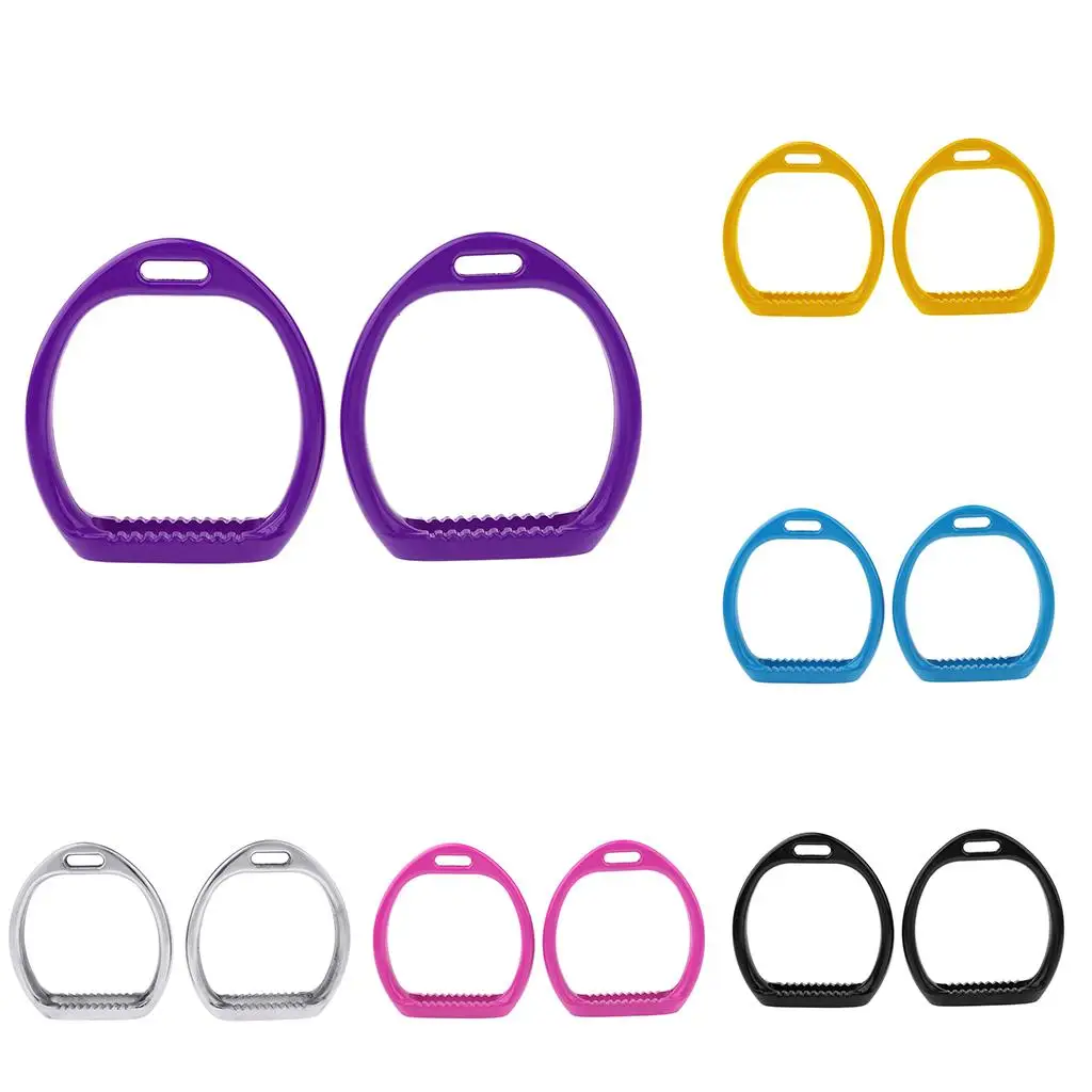HORSE RIDING STIRRUPS BENDY IRONS STAINLESS STEEL/ALUMINUM