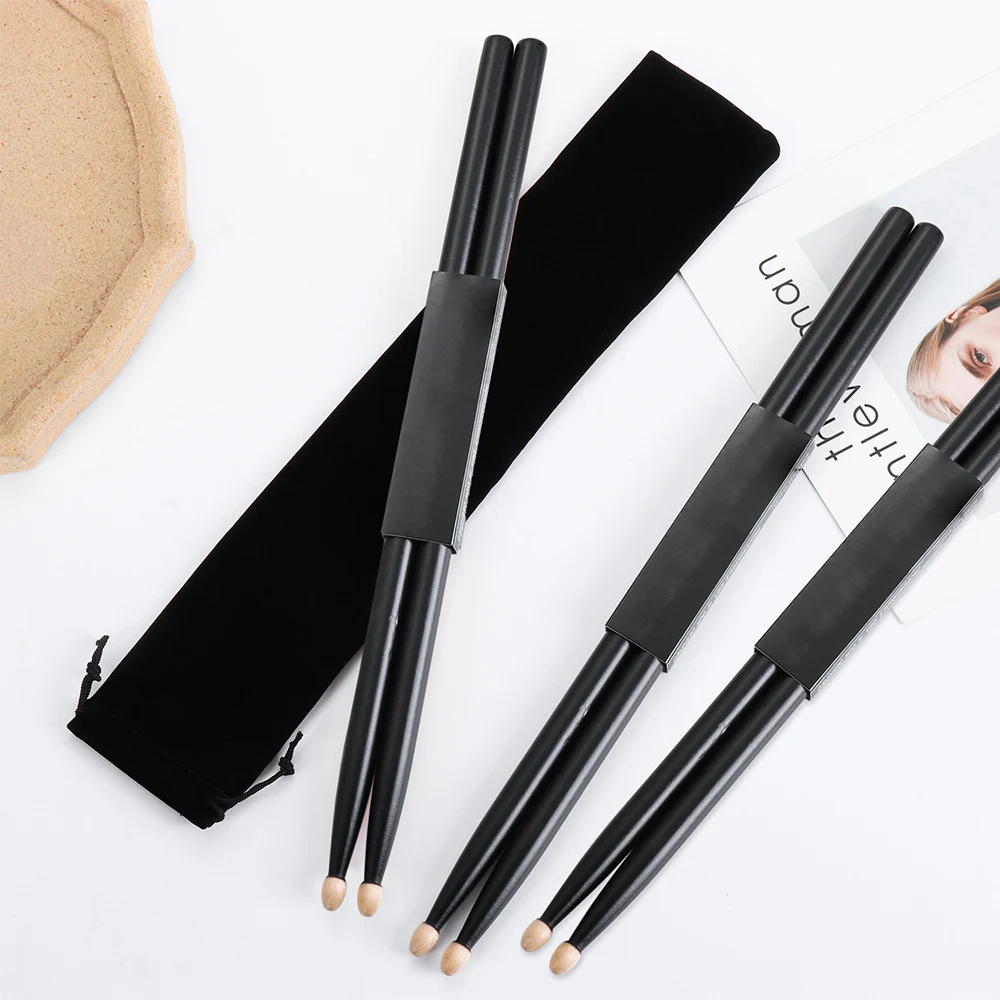 Drum sticks Drumstick bag Drum percussion accessories Drum accessories 1Pairs Professional Drum Sticks With Carrying Bag for Beginners