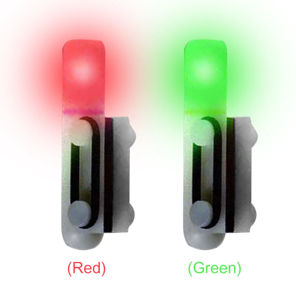 1/2Pcs Fishing Electronic Rod Tip Luminous Stick Light LED Color Changing Float Tackle Induction Fishing Fish Bite Alarms Light