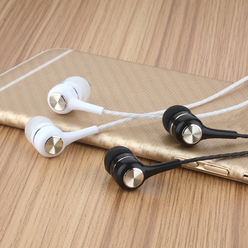 Mobile Wired Headphones Sport Earphone In Ear 3.5 Sport Earbuds Headset Mic Music Earphones for Phones