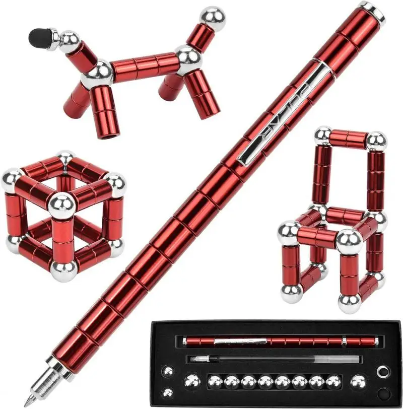 Multi-Function Novelty Pen to Alleviate Restlessness Fantastic Anxiety-Relief Magnetic Pen Perfect Gift for Friends