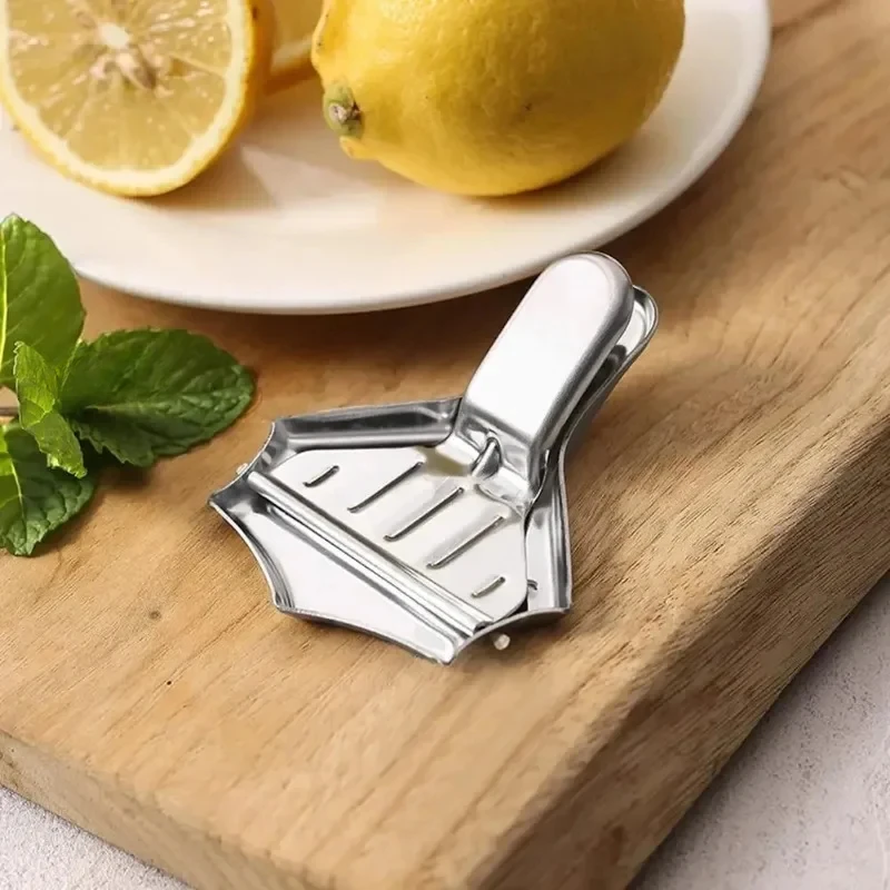 1PC Lime Citrus Press Hand Squeezer Juicer Fruit Orange Lemon Slice Juice Metal Manual Squeeze Stainless Steel For Kitchen Tools