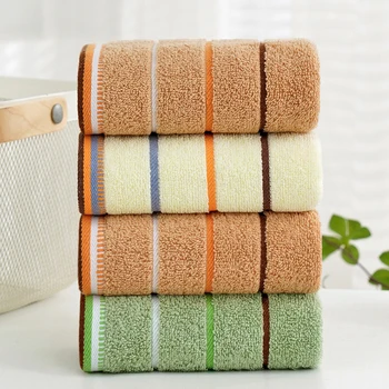 100% Cotton Bathroom Hand Towel Thickened Face Hair Towels Bathroom Adults Hotel Travel LoverIncreases Water Absorption 1