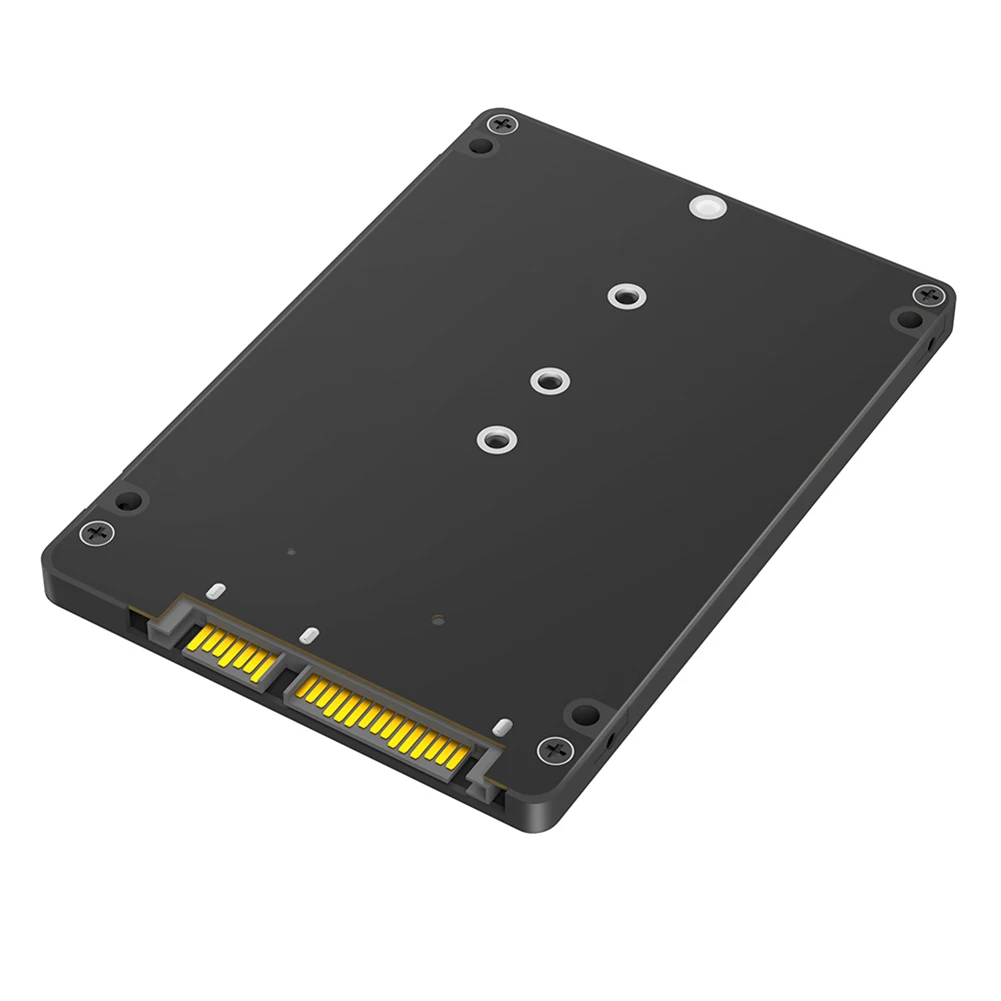 M.2 NGFF B Key To 2.5inch SATA SSD Enclosure 6Gbps Hard Disk Case Enclosure M.2 NGFF SSD To 2.5 Inch SATA III Adapter for Laptop