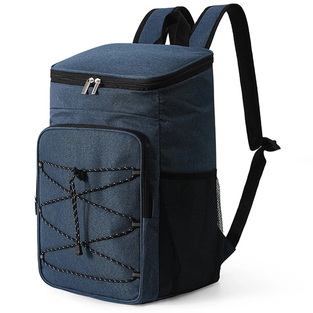 Cooler Backpack 30L Waterproof Backpack Large Insulated Cooler Bag Thermal Lunch Bag Camping Outdoor Travel BBQ Picnic Supplies