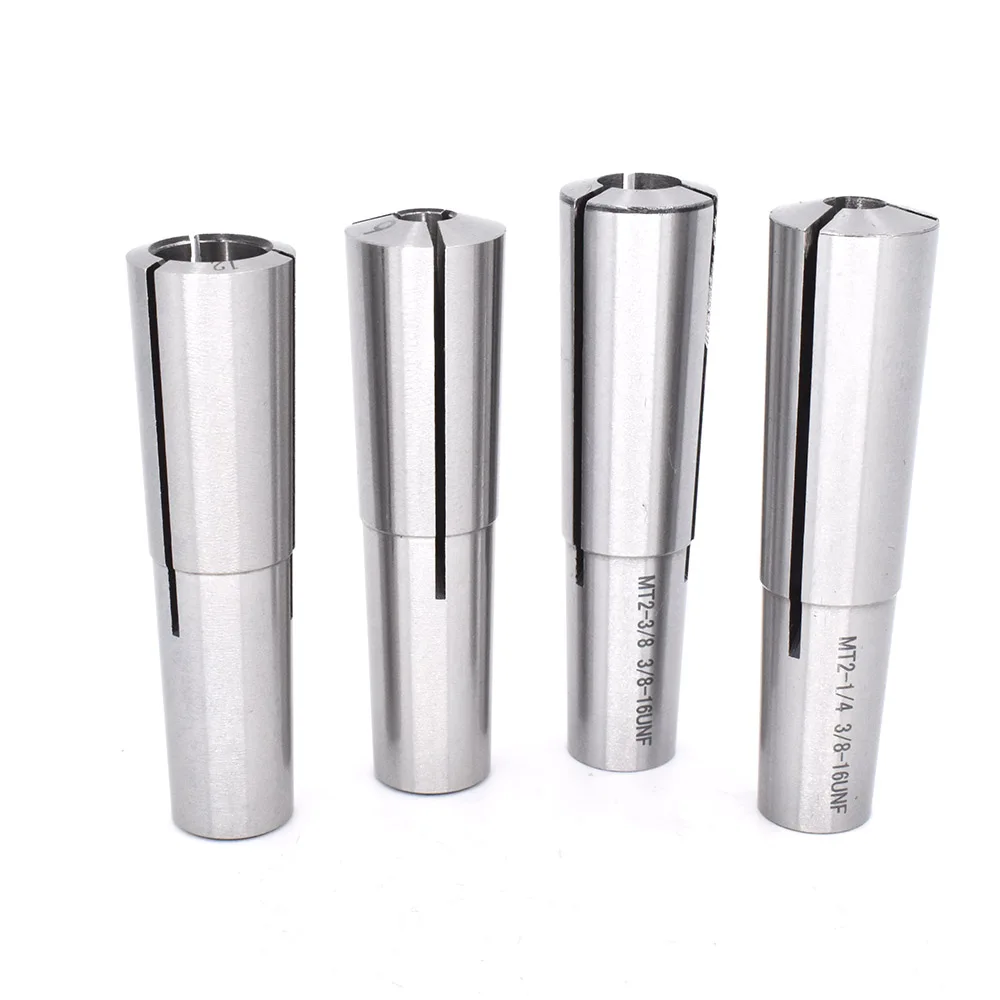 Spring Collet Chuck 1PCS MT2 MT3 MT4 collet chuck D3 4 5 6 8 10 12 14 16 18 20mm morse taper cone spring collet thread M10 M12 M16 clamp tool