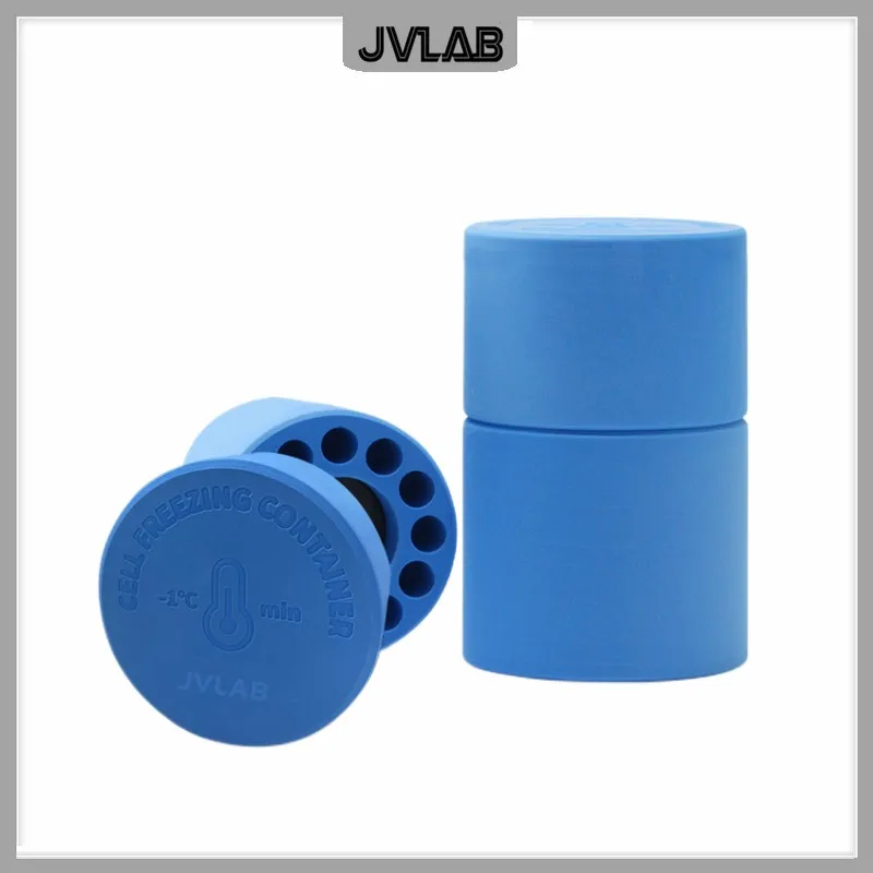 Cell freezing container Cell Freezing Container Cryopreservation Procedure Gradient Cooling Box Liquid Nitrogen Tank Sample Resuscitation Tool 2mL*12