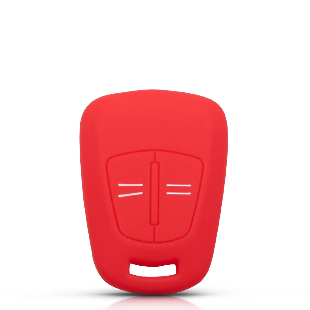 KEYYOU 2 버튼 실리콘 원격 자동차 키 케이스, Opel Vauxhall Corsa Agila Meriva ASTRA H Vectra Zafira Signum 커버 스타일링