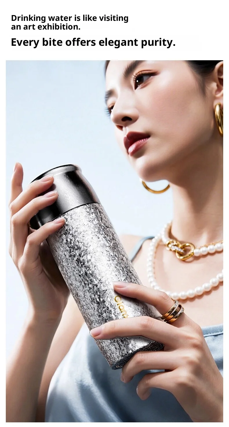Gianxi Pure Titanium Insulated Cup  Tea Water Separation Cup  Men'S And Women'S High-End Titanium Cup Portable Braising Tea Cup view 6