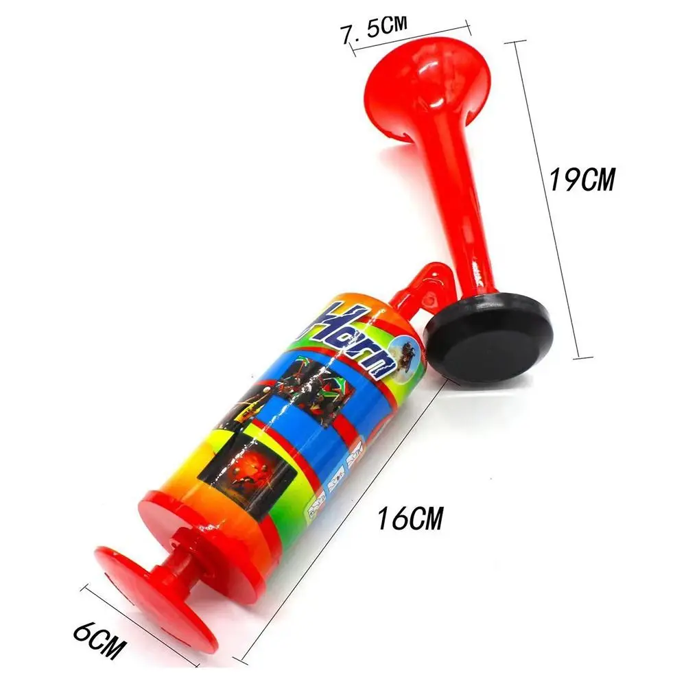 Handheld Air Horn Noise Maker Boat Safety Pump Blast Cheer Sports Events Boating Bear Proof plastic horn