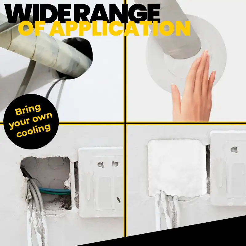 2PCS Waterproof Sealant waterproof sealant sealant paste Mud Wall Hole Sealing Glue Air-conditioning Sewer Pipe Filling Hole Mending Sealant Mud Repair Supplies