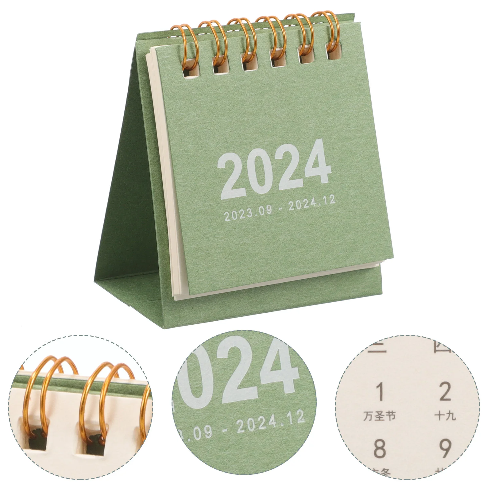 

Mini Table Desk Calendar Kawaii Coil Calendar To Do List Monthly Daily Planner Agenda Organizer Cute Office Supplies