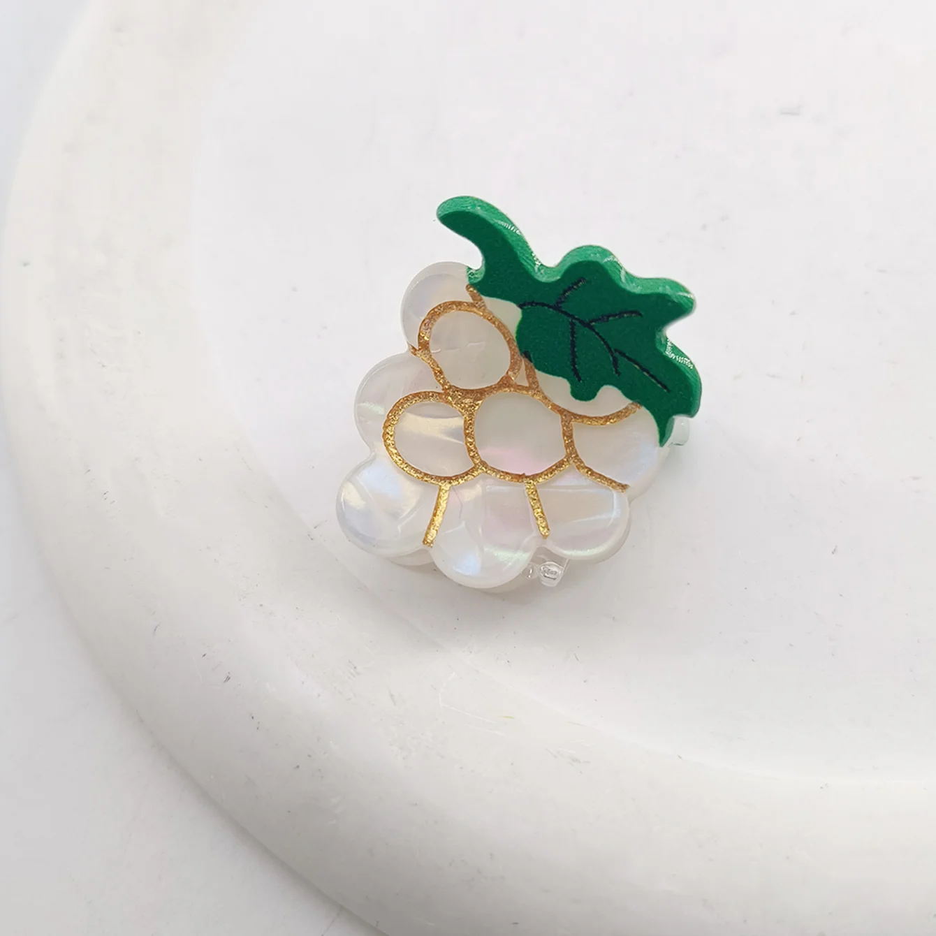 1/2/4 PCS Fruit Acetate Hairpin Cute Little Grab Strawberry Lemon Cherry Grape Bangs Broken Hairpin Top Clip Hair Accessories