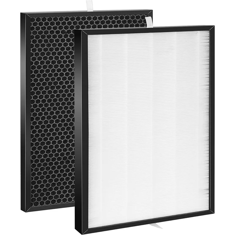 필립스 공기청정기 AC1214/1215/1217 및 AC2729용 FY1413 및 FY1410 교체 필터 콤보 - 완전한 HEPA 및 탄소 세트