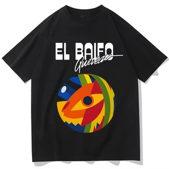 2026 Summer Fashion Trendy Tee Quevedo El Baifo T-shirt Men Woman Harajuku Short Sleeve O-neck Casual Shirt Short Sleeve Casual