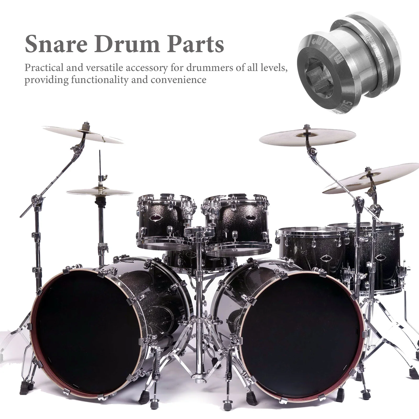 Snare Drum Air Hole Screw Wind Bass Accessories Percussion Instrument Part Vent Aluminum Alloy Parts Vents For Metal