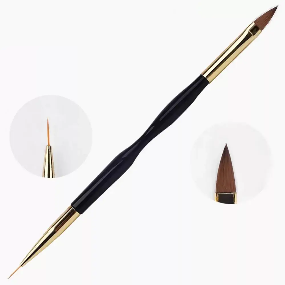 Acrylic French Stripe Nail Art Liner Brush Set