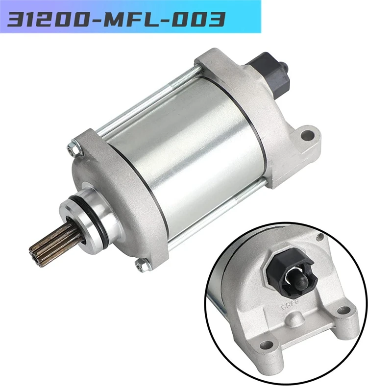 

Motorcycle Engine Starter Motor 31200-MFL-003 For HONDA CB1000R CBR1000 RR Fireblade ABS CBR1000RR SP 2008-2019