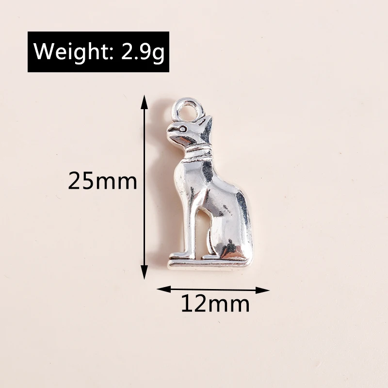 Leslie 10 Stück 32 x 18 mm große Hai-Anhänger aus Legierung für DIY-Schmuckherstellung, Zubehör, handgefertigte Armbänder, Halsketten, Anhänger – Detail 20