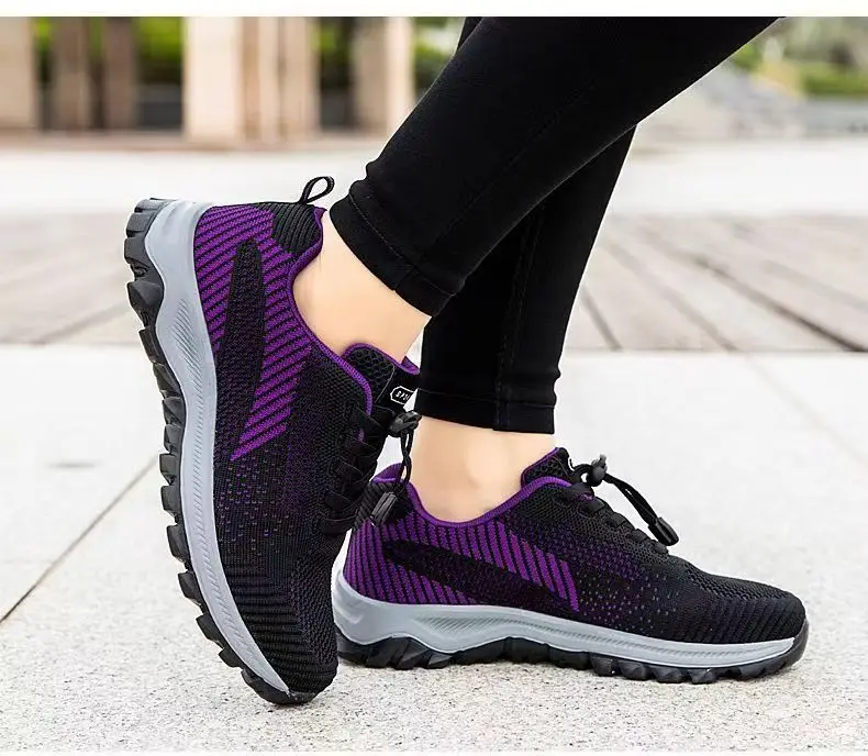

2023 Fall Women's Sports Shoes Comfortable Running Shoes Casual Sports Shoes Sports Shoes High Quality Women's Flat Shoes
