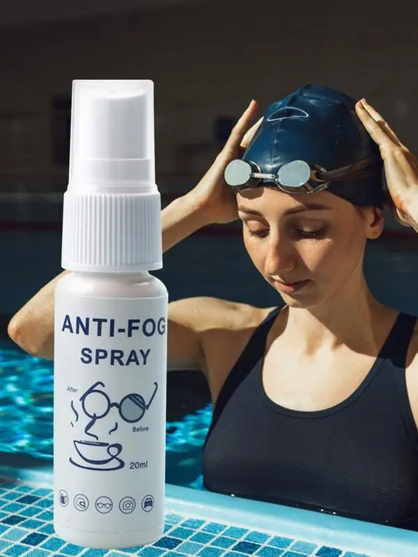 Anti fog agent anti fog cleaner spray 20ml anti-fog solutions for all glass car glass swim goggles