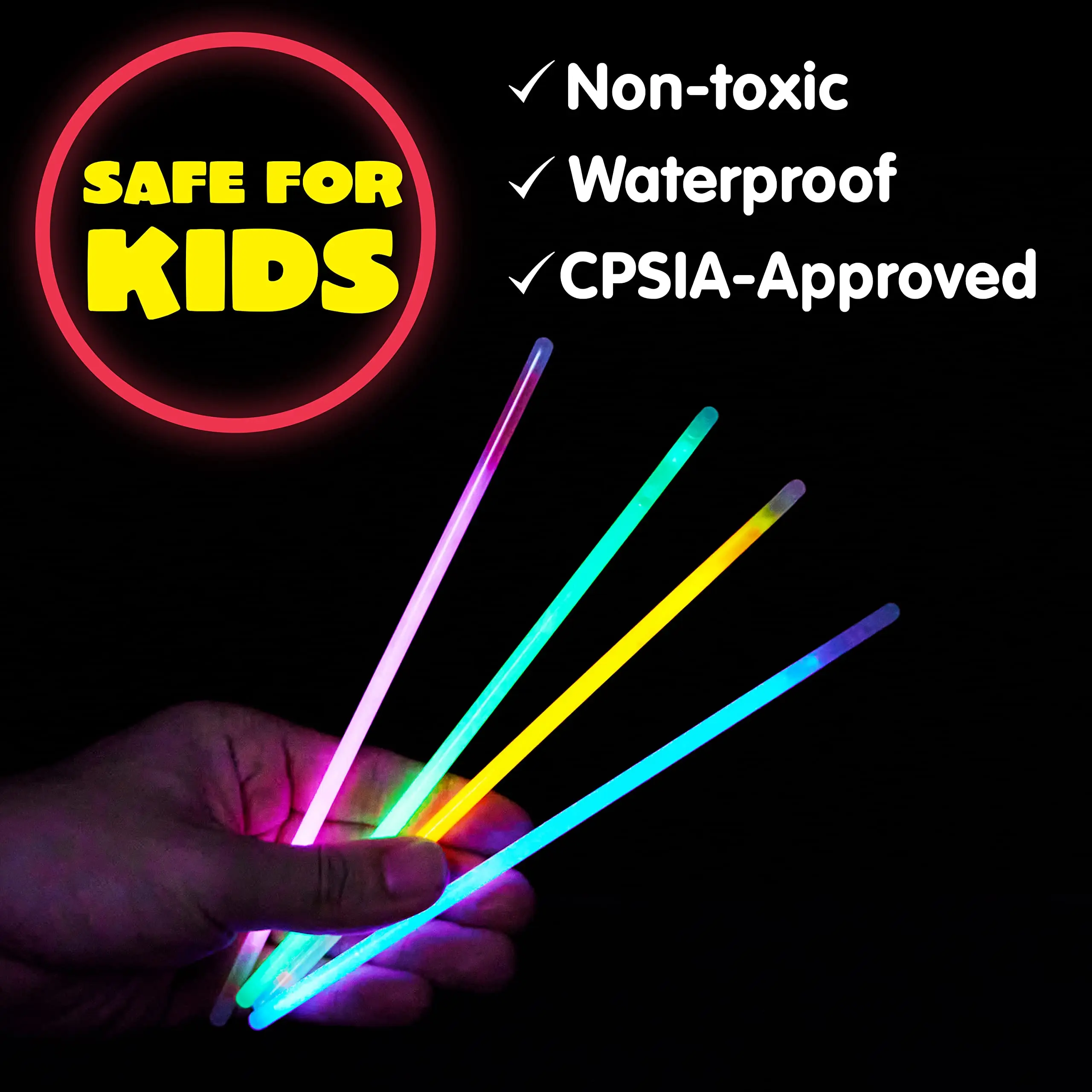 Glow Sticks Bulk Glowsticks Glow Stick Bracelets Necklaces Glow In The Dark  Neon Party Easter Christmas Halloween Party Supplies - AliExpress