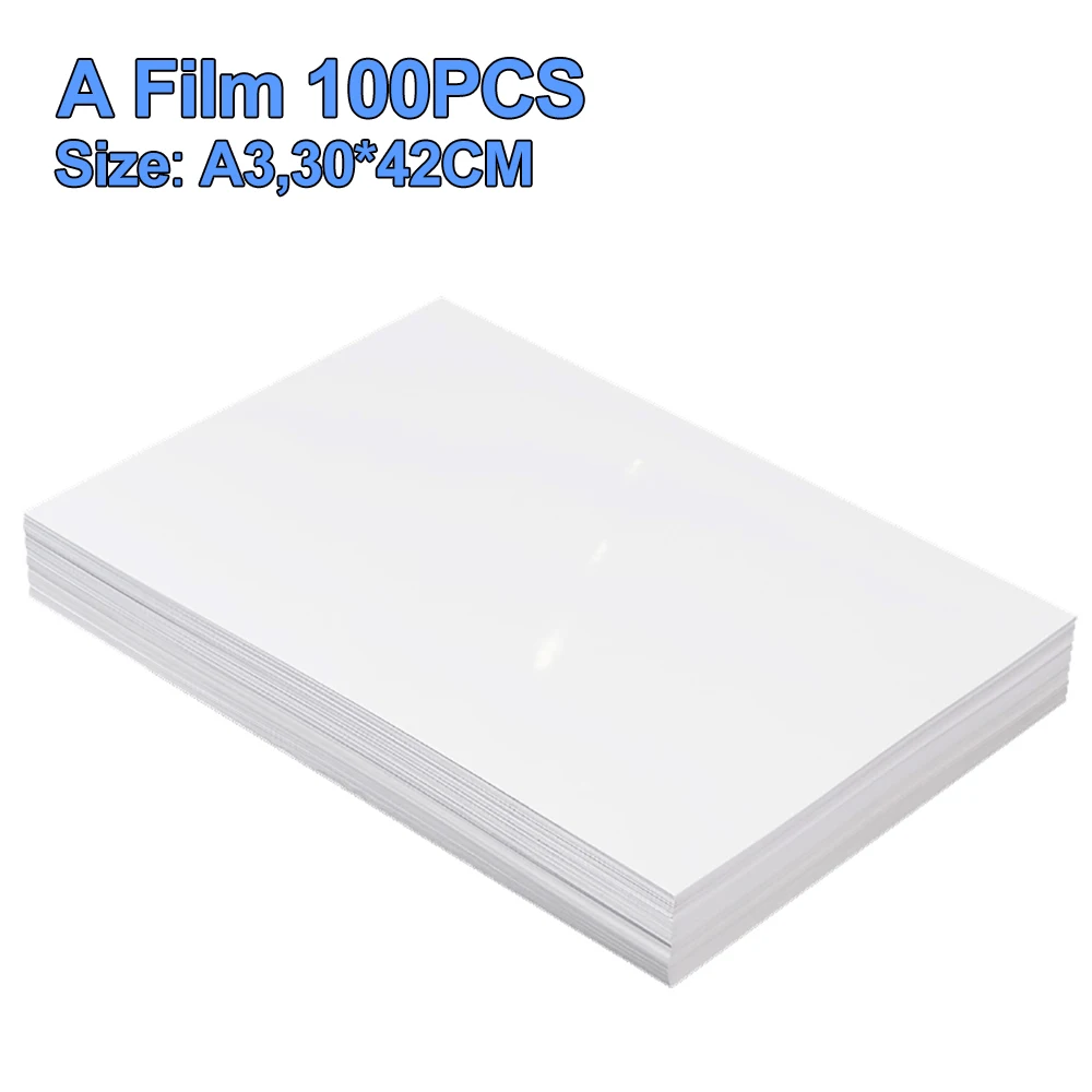 DTFフィルム　A3サイズ　100枚 DTFプリンター用フィルム
