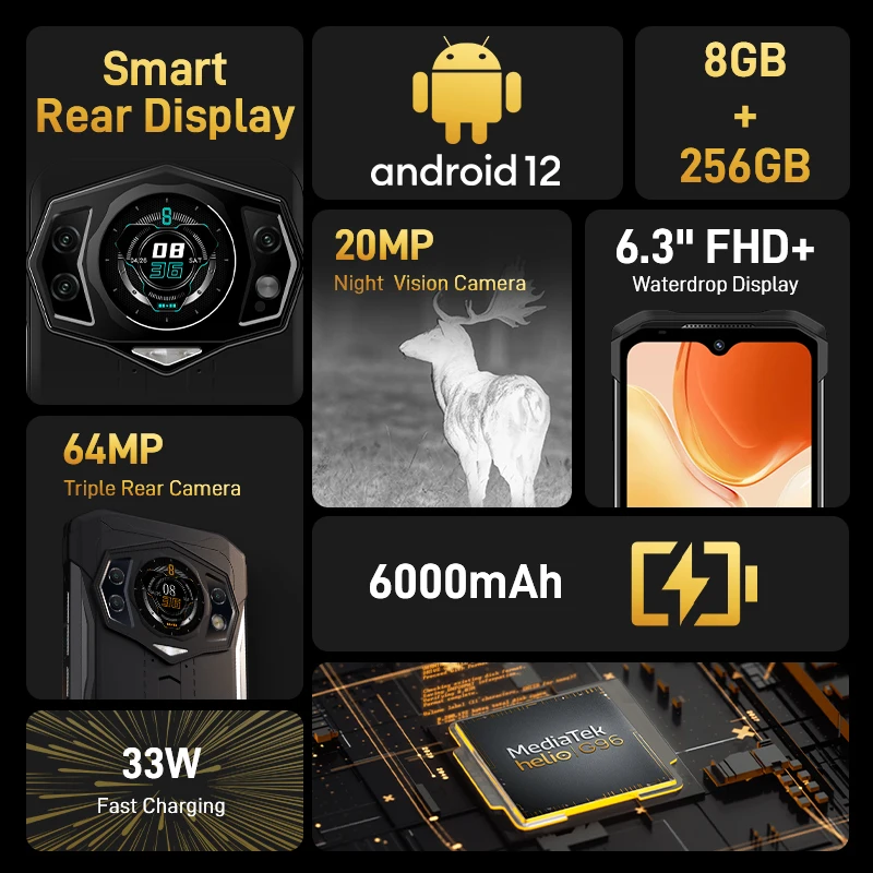 Рисунок 2 - DOOGEE S98 надежный мобильный телефон 6