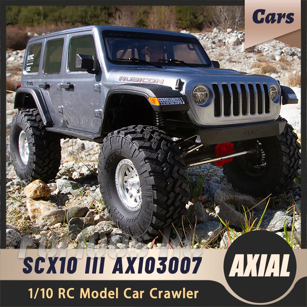 AXIAL SCX10 Ⅲ AXI03007 1/10 RC 전기 시뮬레이션 원격 제어 4WD 모델 자동차 오프로드 크롤러 키트, 빈 프레임