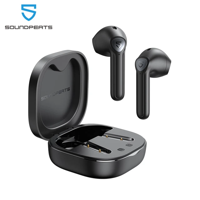  SoundPEATS TrueAir2 Wireless Earbuds Bluetooth V5.2 Headphones  Wireless Earphones with Qualcomm QCC3040 TrueWireless Mirroring 4-Mic CVC  8.0 Total 25 Hrs White : Electronics