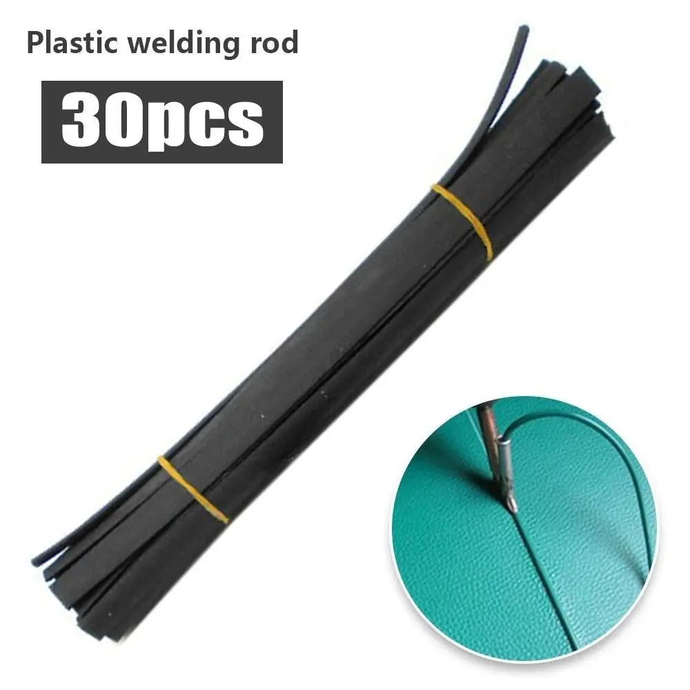 Welding Rods Plastic Welding Rods 30Pcs/set Thickness 2.5mm Black PP for Toy Repairs Soldering Supplies