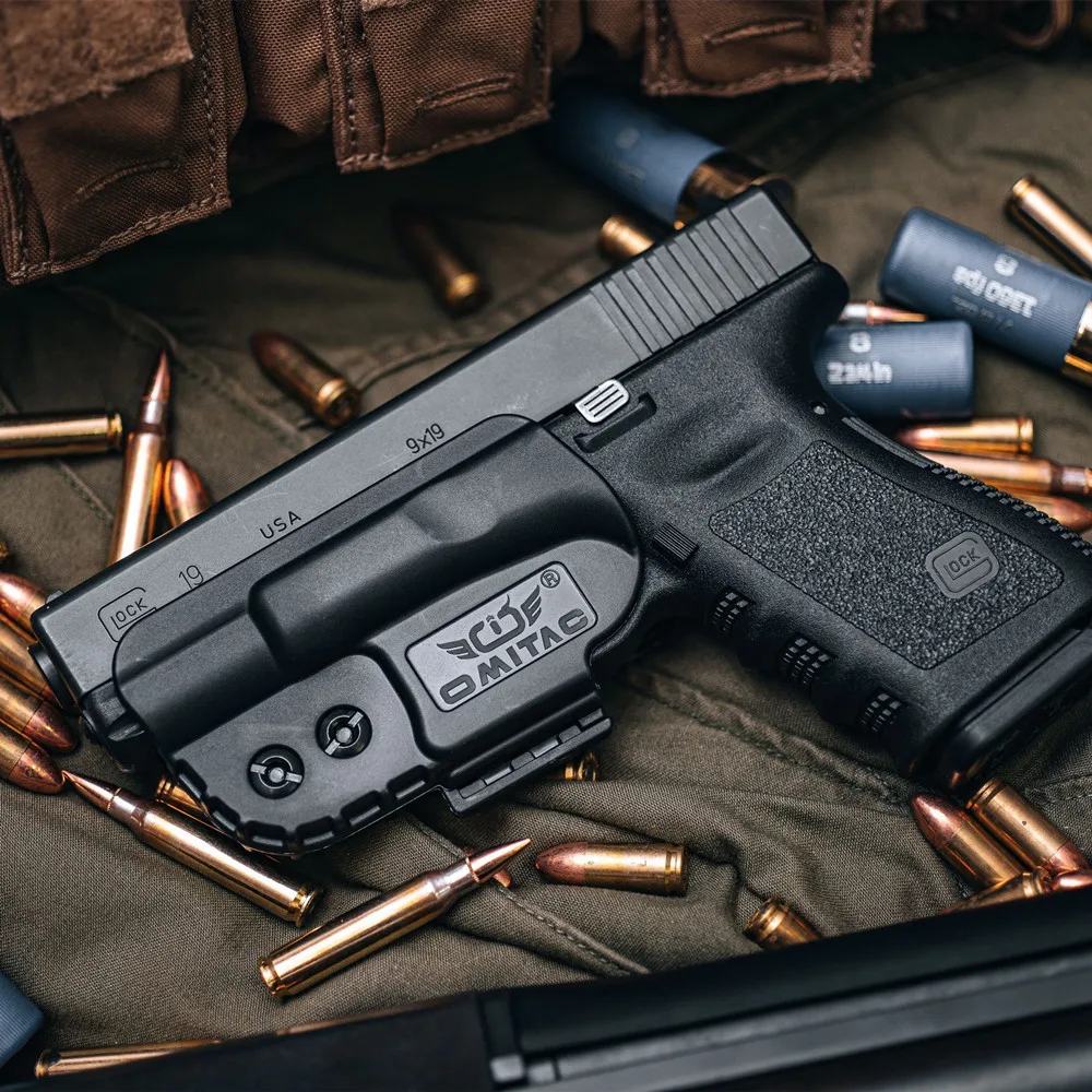 9MM Iwb Holster Glock 19 Glock 17 22 26 Concealed Carry Ambidextrous Pistol Holster Gun Holster