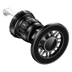 Ultimate Magnetic Air Vent Phone Mount - 360° Rotatable, Hands - Free Universal Holder (Black)